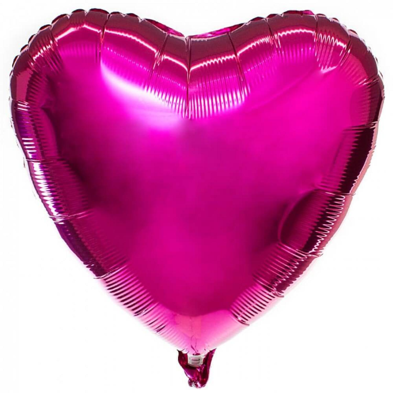 Фольгированные шары см. 1204-0028 А Б/рис сердце 18" металлик Fuchsia. Шар сердце Фуше. Шар сердце фольга 45 см. Шар сердце фольга 46 см фуксия.