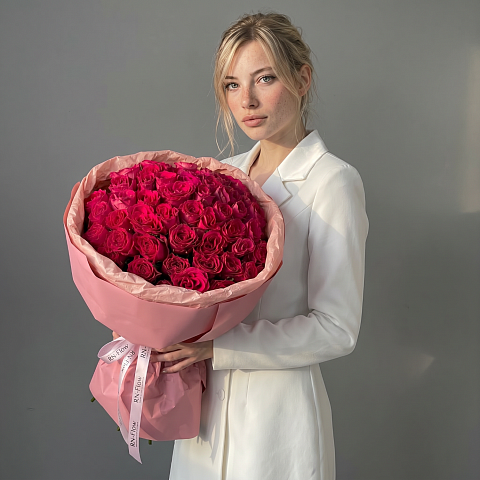 51 Роза "Мадам Церайс" (Кения) 40 см